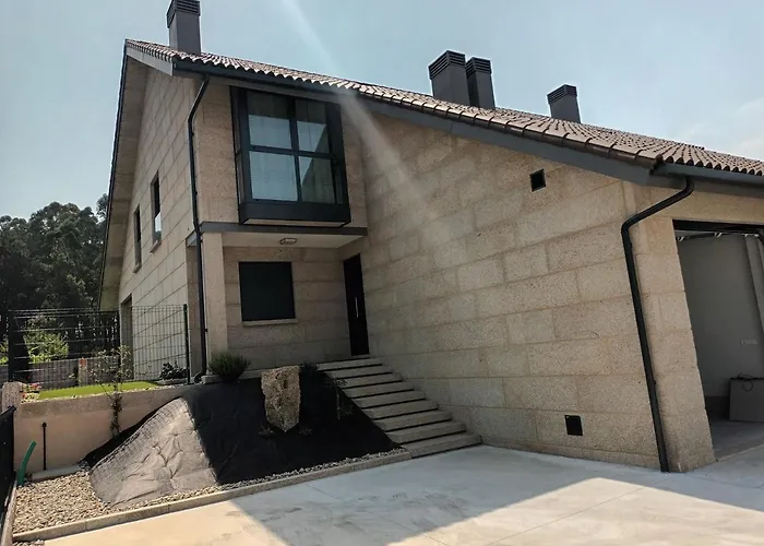 Casa Da Rabeira Con Terraza Barbacoa Y Aparcamiento