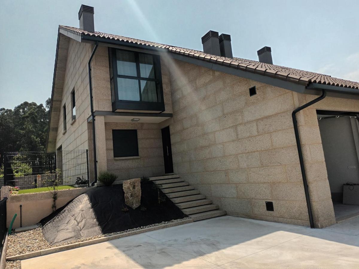 Casa Da Rabeira Con Terraza Barbacoa Y Aparcamiento Cambados